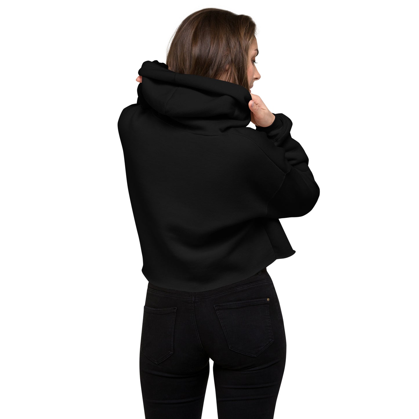 Zap Boss - Crop Hoodie
