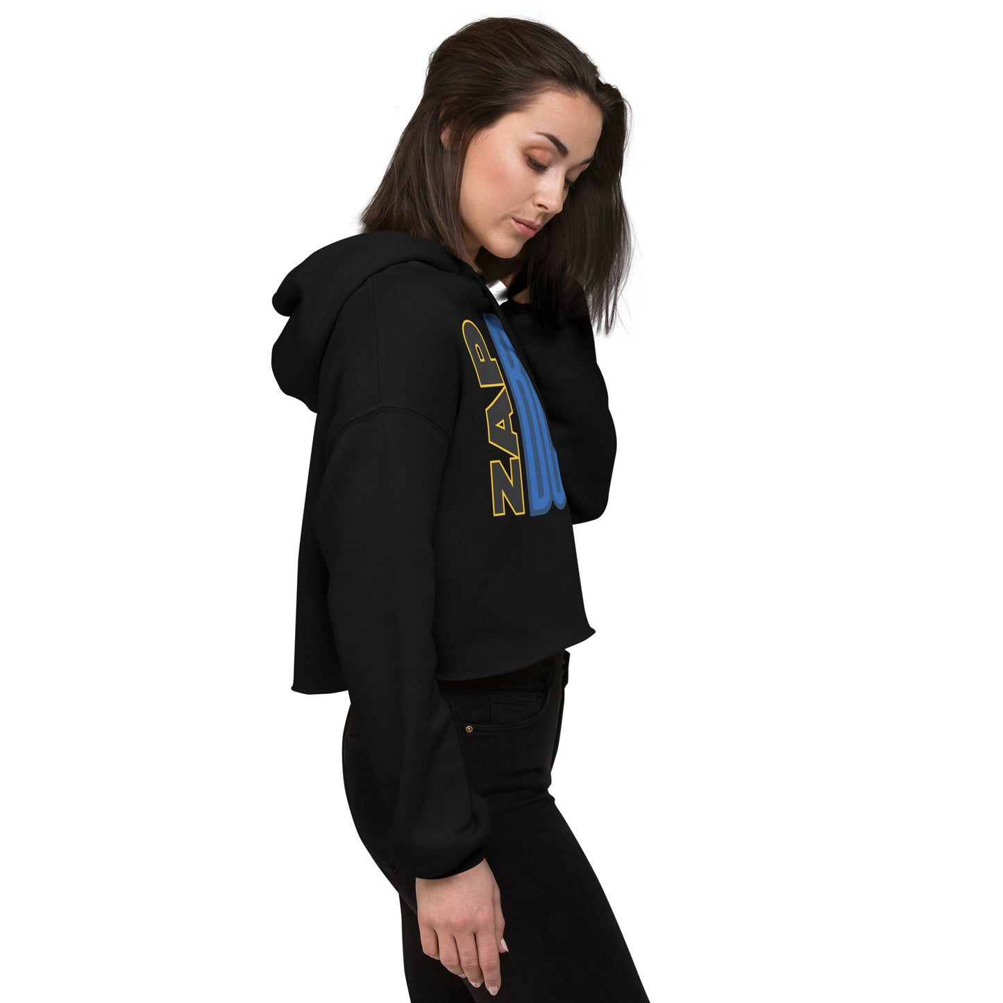 Zap Boss - Crop Hoodie