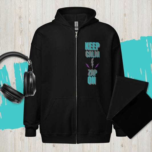 Unisex heavy blend zip hoodie