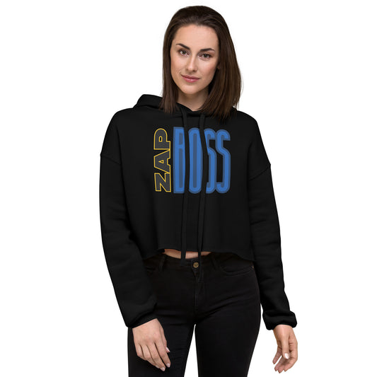 Zap Boss - Crop Hoodie